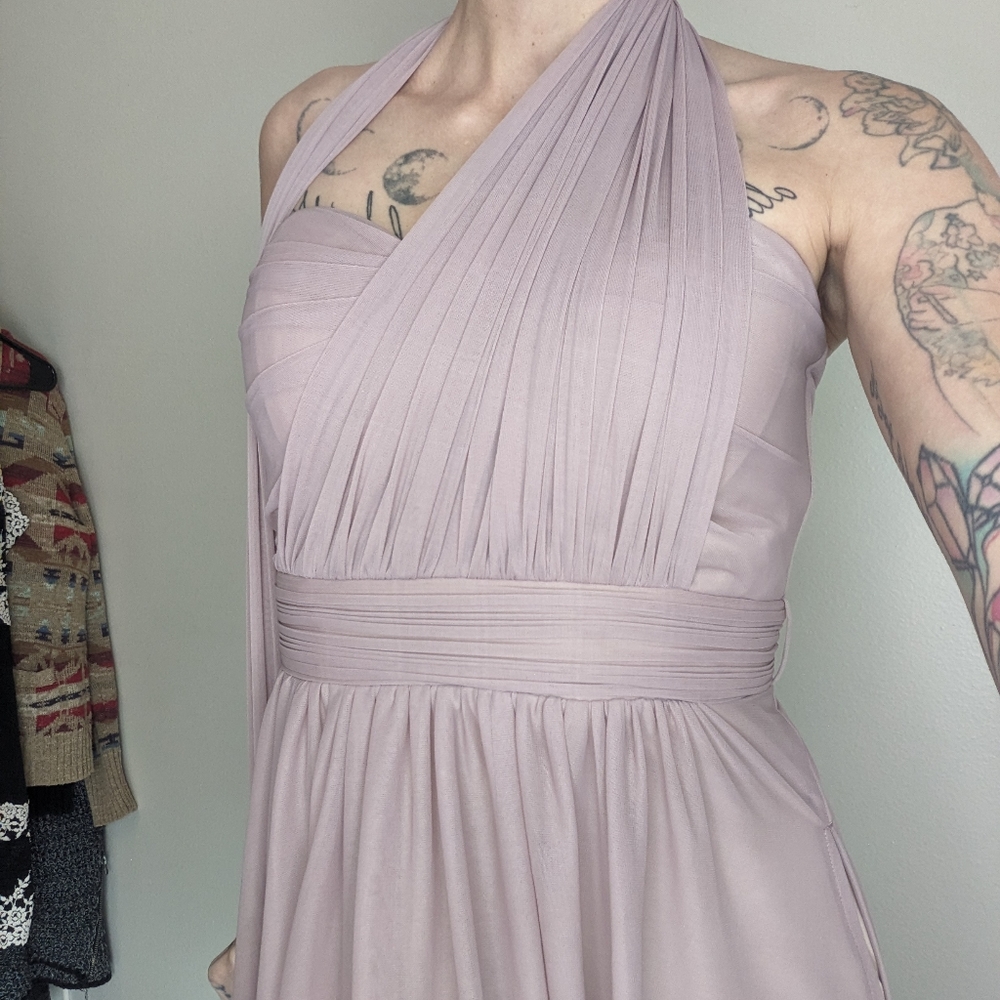 Birdy grey convertible dress NWT Mauve - Picture 8 of 10